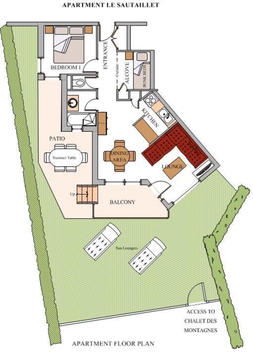 Simply Morzine - Apartment Le Sautaillet Bagian luar foto