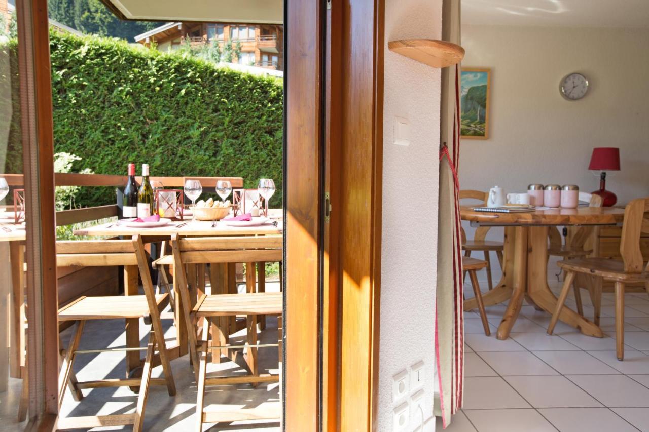 Simply Morzine - Apartment Le Sautaillet Bagian luar foto