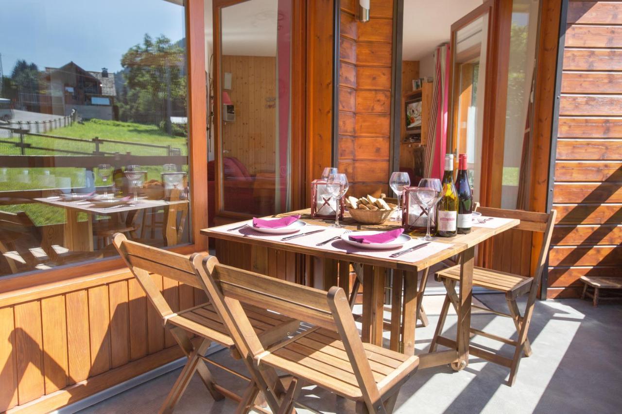 Simply Morzine - Apartment Le Sautaillet Bagian luar foto
