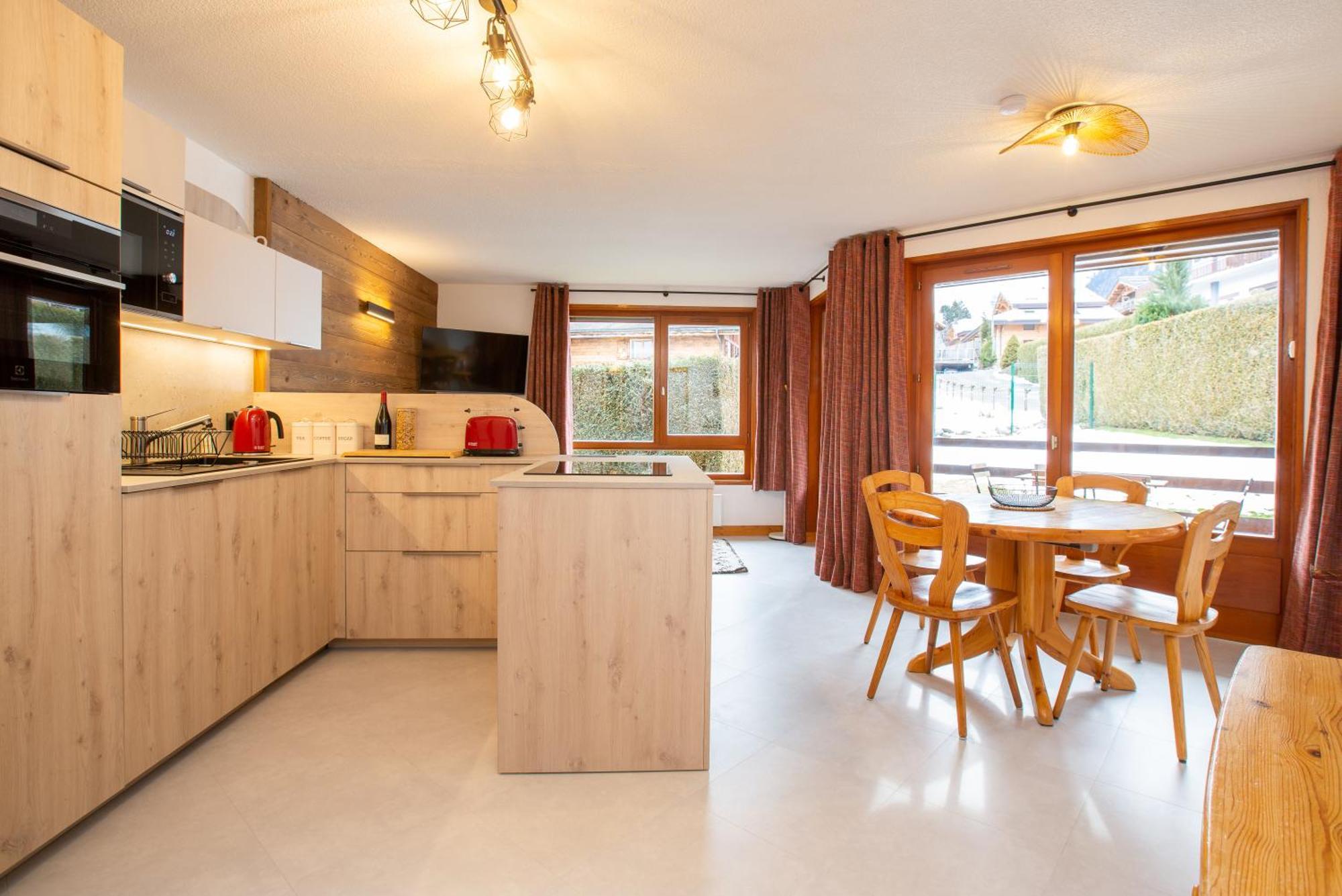 Simply Morzine - Apartment Le Sautaillet Bagian luar foto