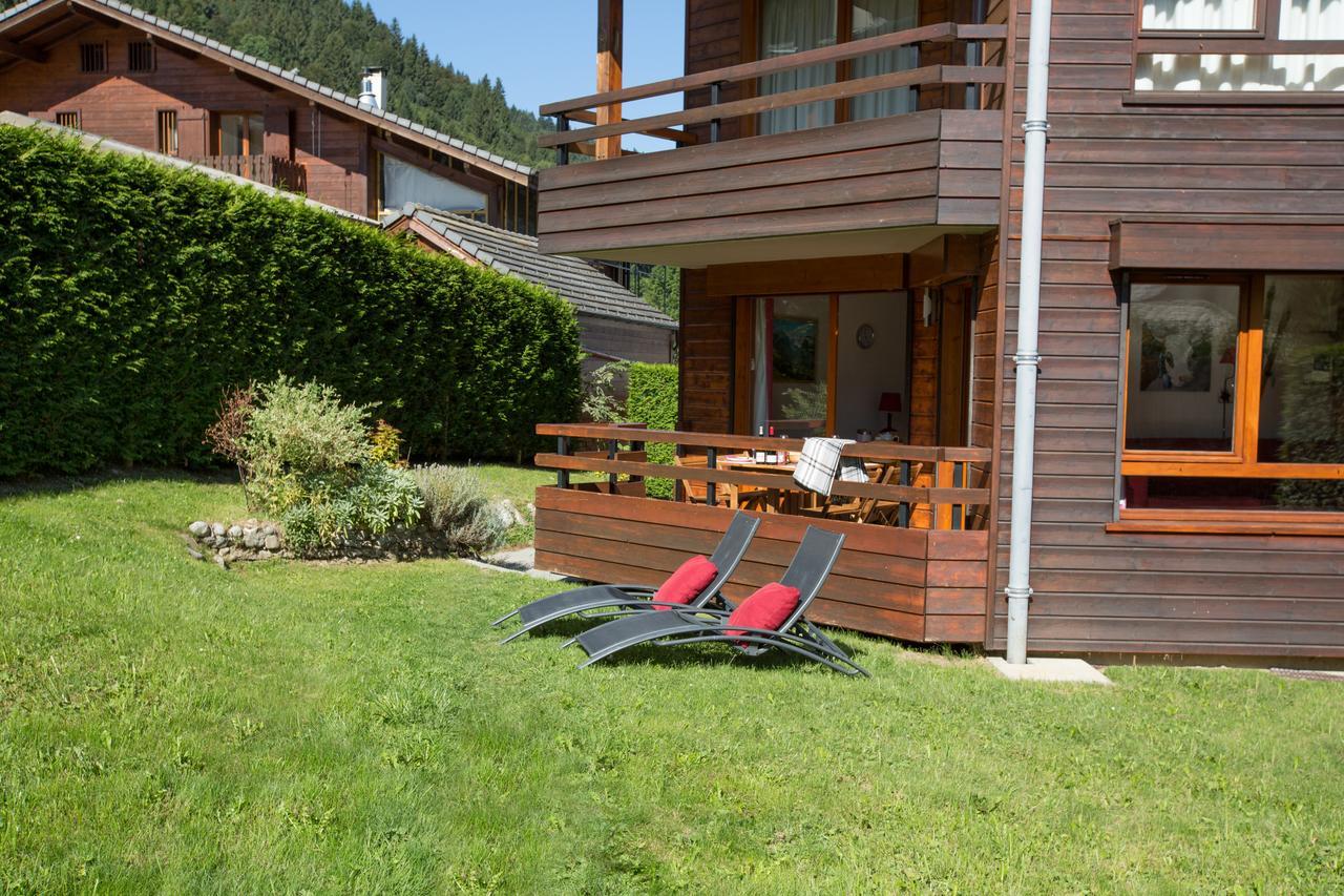 Simply Morzine - Apartment Le Sautaillet Bagian luar foto